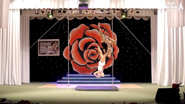 Artistik poledance pdchamp 2018 Кривой рог, дуэт кольцо смотреть онлайн