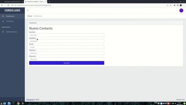 CoreUI Lb Admin: Kit de Desarrollo con Core UI 4, LegoBox 4, PHP y MySQL смотреть онлайн