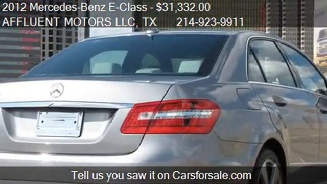 2012 Mercedes-Benz E-Class E350 with Navigation, Premium Pac смотреть онлайн