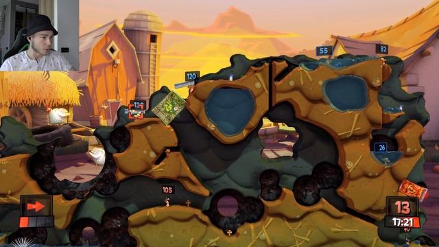 ТЮТЕЛЬКА В ТЮТЕЛЬКУ - Worms Revolution смотреть онлайн
