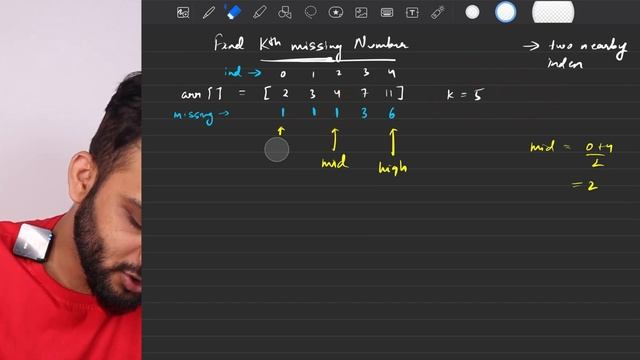 BS-16. Kth Missing Positive Number | Maths + Binary Search смотреть онлайн