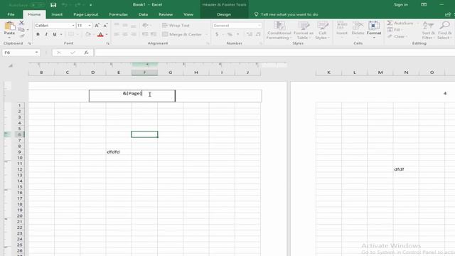 How to Add Page Number in Microsoft Excel 2017 смотреть онлайн