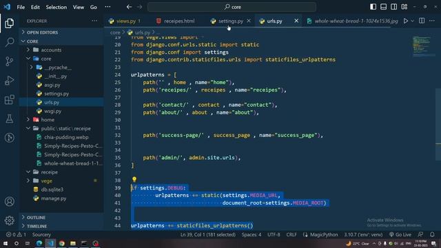 9. Create a RecipeProject in Django - Part 2 | Writing Whole Recipe Logic ? смотреть онлайн