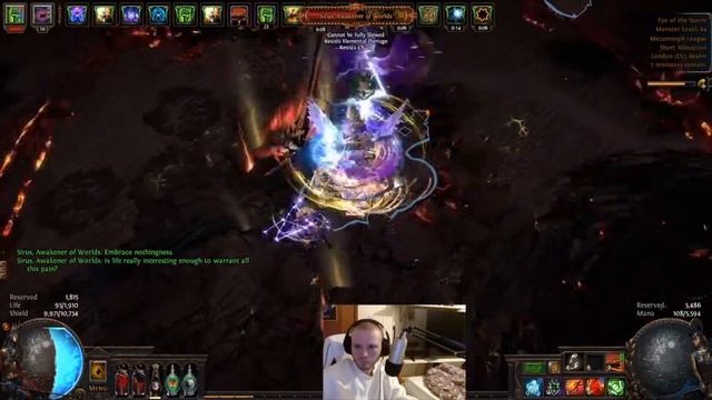 [Path Of Exile 3.9] Awakener Level 8 Kill - HoAG Guardian