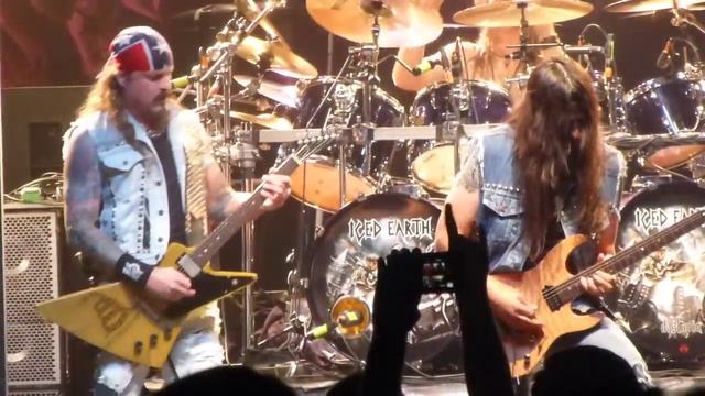 Iced Earth - Declaration Day @ City National Grove of Anaheim, CA, 7-10-2012 смотреть онлайн