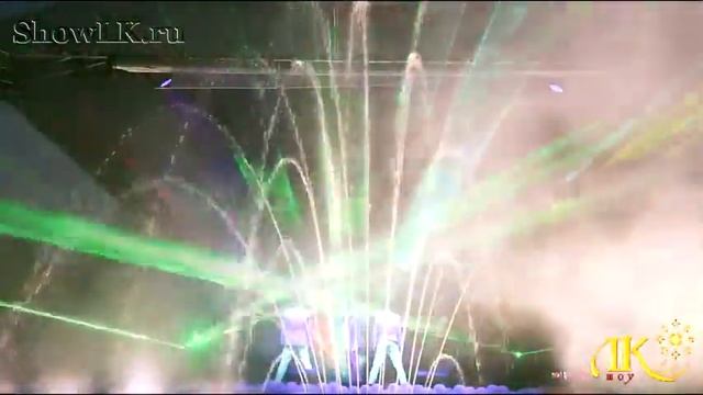 Мультимедийное шоу  Водно  Лазерно  Огненно  пиротехническое шоу