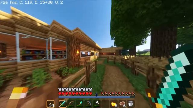 Minecraft shaders RX VEGA 11 AMD ryzen 5 2400G 16gb ram смотреть онлайн