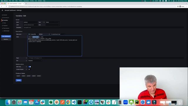 Grafana: dynamic sql queries 1 смотреть онлайн