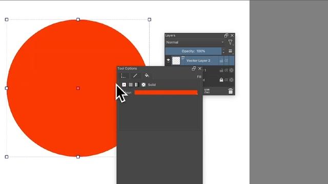 Krita Tutorial : How To Change Fill Color Of Vector Shapes (4) смотреть онлайн