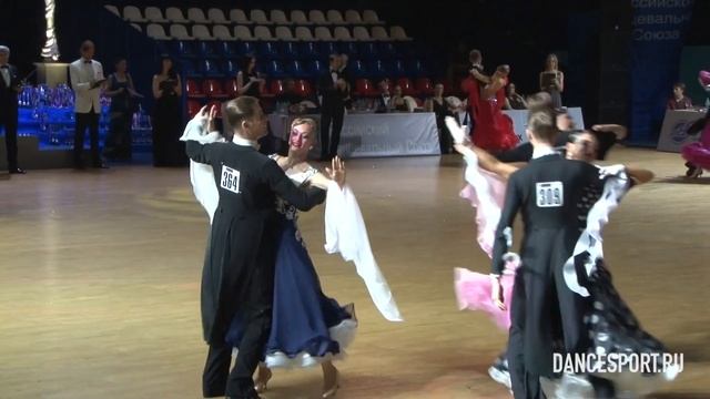 Накостенко Дмитрий - Ощепкова Алина, 1/2 Quickstep Cam 2 смотреть онлайн