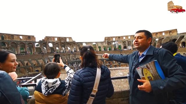 Групповой тур в Колизей с гидом смотреть онлайн