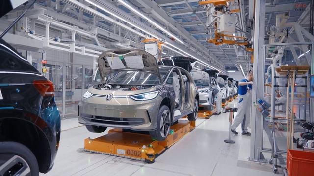 2023 Volkswagen ID.3 FACELIFT Production in Germany смотреть онлайн