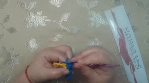 Как связать крючком красивый Коврик из остатков пряжи