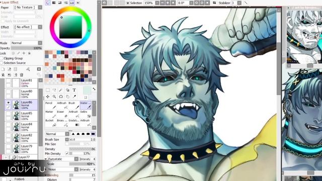 DEIMOS - Commission Speedpaint (SAI 2) смотреть онлайн