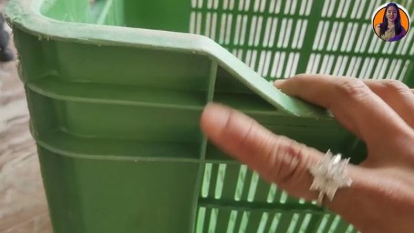 How To Make Storage Box From Fruit Plastic Crate/  Fruit Crate with wheel/ Crate Storage Ideas