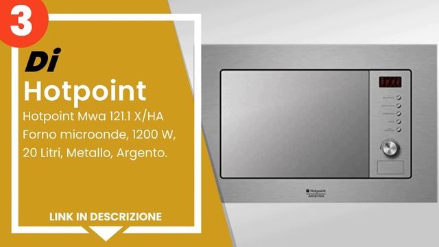 I 5 migliori forni a microonde da incasso смотреть онлайн