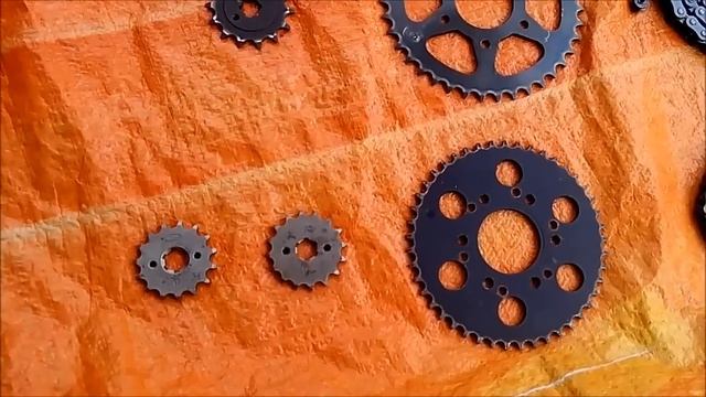 Rouser 200 NS Gearing 520 vs 428 pitch смотреть онлайн