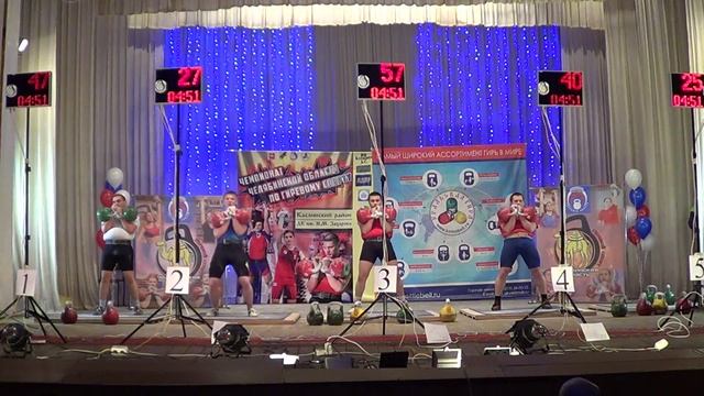 Чемпионат Челябинской области по гиревому спорту 2016 До 95 кг толчок смотреть онлайн