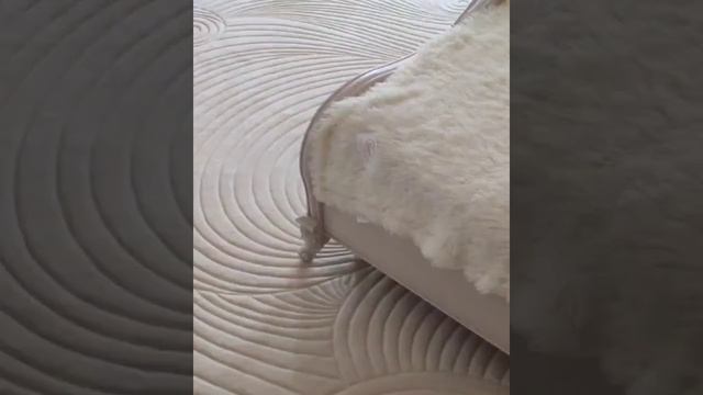 #Shorts Белый ковер в спальню неправильной формы смотреть онлайн