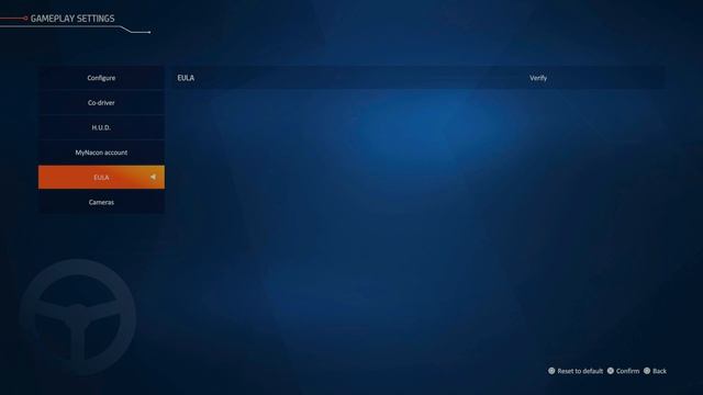 WRC Generations PS5 Controller Settings