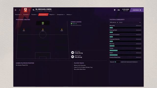 Michael Owen in FM | Football Manager Legends смотреть онлайн