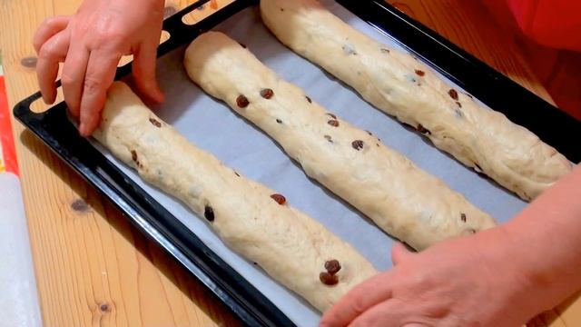 Ванильные Сухари с Изюмом смотреть онлайн