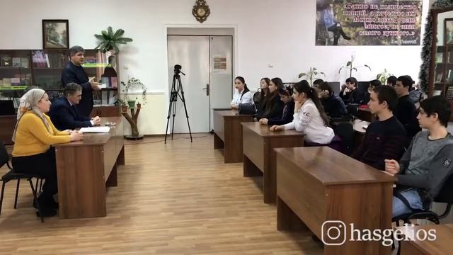 Со студентами Хасавюрта провели круглый стол смотреть онлайн