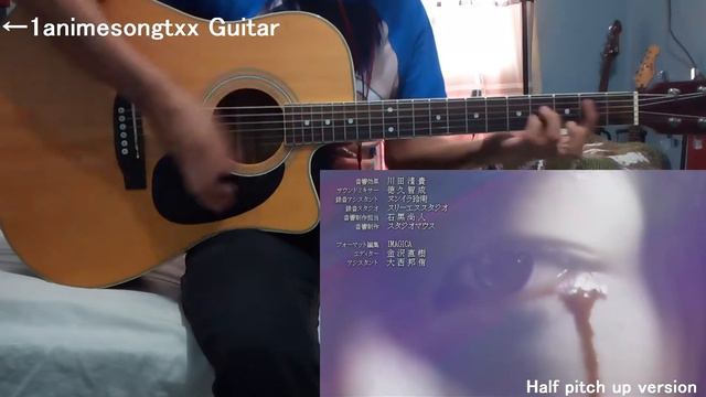 【Mahou Shoujo Site】 ED 1 [Zenzen Tomodachi] guitar cover 【Acordes + TAB】 смотреть онлайн