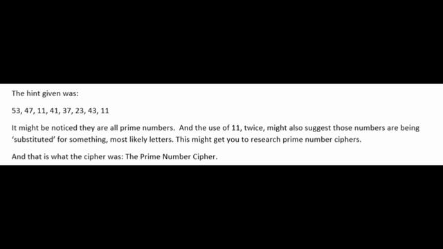 MW Questions: What is the Prime Number Cipher and How is it Used in Armchair Treasure Hunts? смотреть онлайн