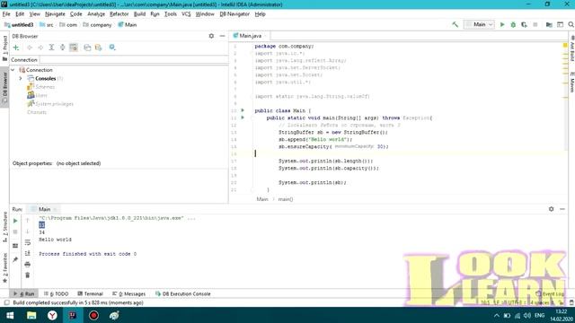 Выпуск 18. Работа со строками в Java (часть 3). StringBuffer и StringBuilder смотреть онлайн