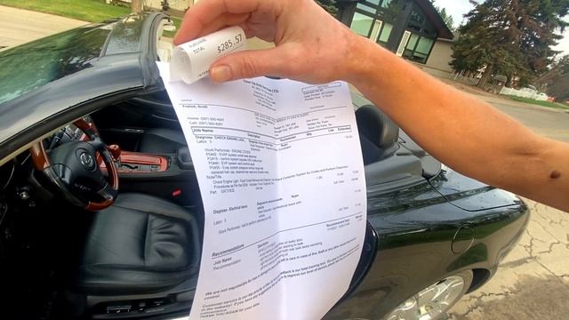 Lexus SC430 Check Engine Light Solved смотреть онлайн