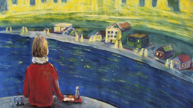 Солонович Данила, 12 лет, Ночной город, гуашь смотреть онлайн