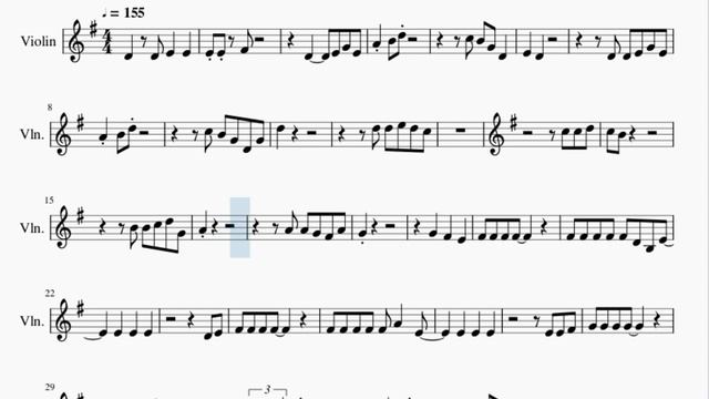 Violin Sheet Music: How to play Bubblegum KK (Animal Crossing) by KK Slider смотреть онлайн