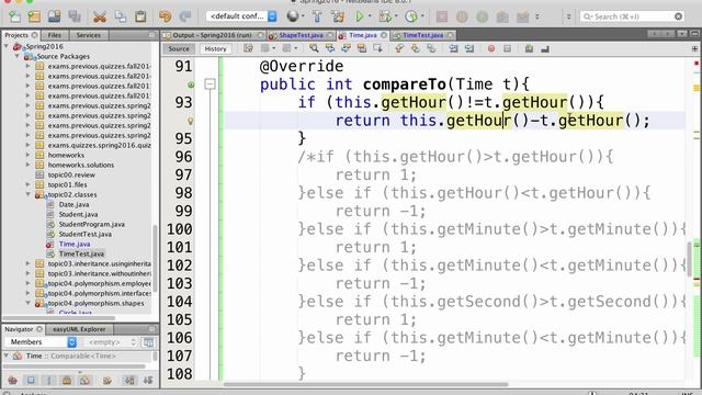 [CS102] Polymorphism [Part 04] The Comparable Interface смотреть онлайн