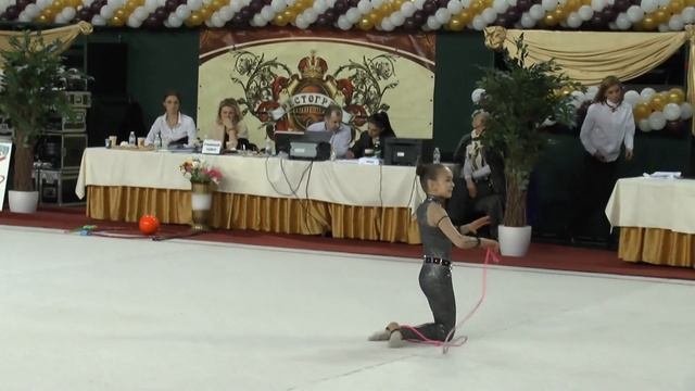 Выхристюк Александра скакалка 2004-Кат.А 07.03.15 "Империя юных талантов" Художественная гимнастика смотреть онлайн