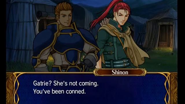 Gatrie talk Shinon support A Fire Emblem 9 Game Cube смотреть онлайн