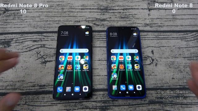 Xiaomi Redmi Note 8 Pro Vs Redmi Note 8 | SpeedTest And Camera Comparison