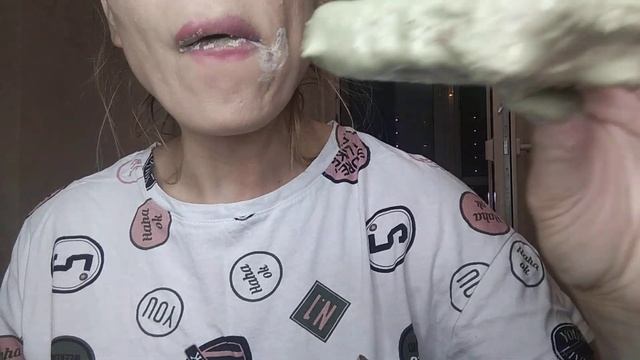 #asmr #mukbang Turkestan Tiles With Cream From Kyrgyzstan Purple,Turkestan Cream