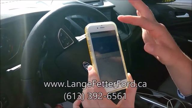 Ford Pass iPhone App Demonstration смотреть онлайн