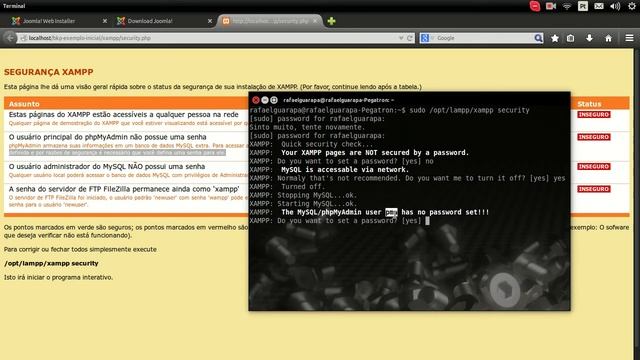 Curso de Linux Servidor Web - 02 - Instalando Xampp = Apache + MySQL + PHP + Perl смотреть онлайн