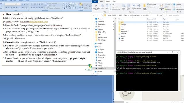 Git & GitHub- Part 1: What is Git & GitHub? How to create local and remote repository? смотреть онлайн
