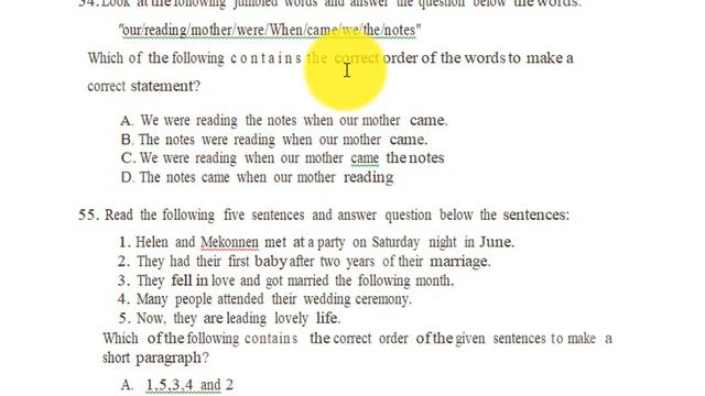 English for Grade 8 Ministry Examination Questions: Part 2 Speaking, writing and Reading skills смотреть онлайн