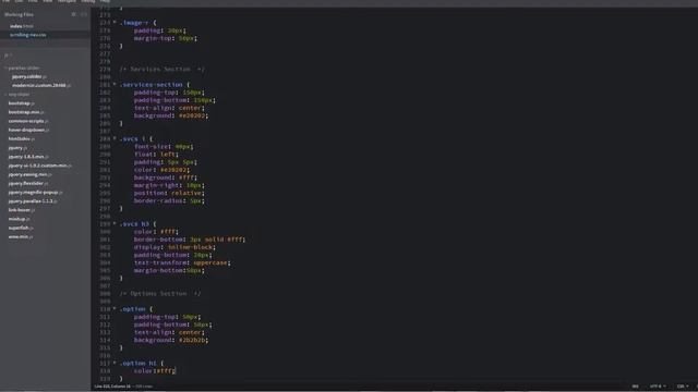 Bootstrap one page scrolling site part 9 - Twitter Bootstrap смотреть онлайн