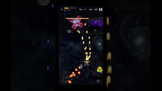 Galaxy Sky shooting level 7-6 boss kill смотреть онлайн