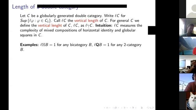 Length 1 double categories via monoidal End indexings Juan Orendain смотреть онлайн