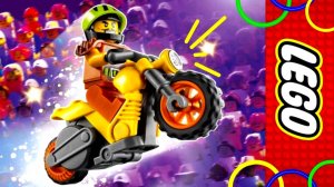 LEGO City 60297 Разрушительный трюковый мотоцикл Обзор набора лего сити