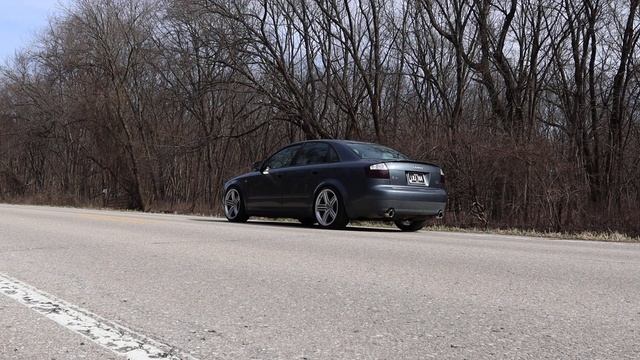 2002 Audi A4 B6 1.8t 2-Step pops/bangs смотреть онлайн