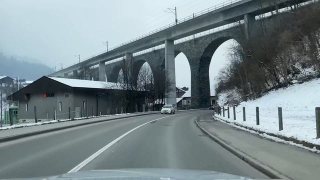 Switzerland ?? Driving From Spiez To KANDERSTEG ? смотреть онлайн
