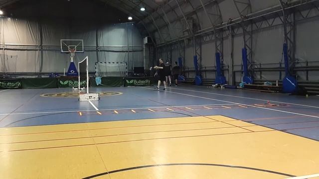 BADMINTON Ladder trainig  Бадминтон ЛЕСТНИЦА