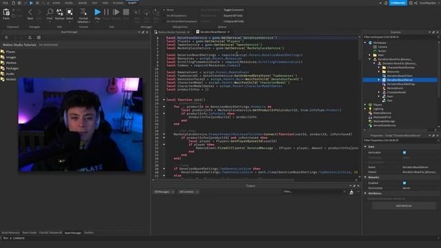 How To Make A Donation Board In ROBLOX Studio смотреть онлайн